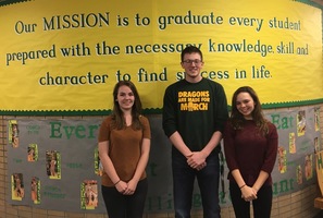 Three Students Earn Full Tuition Scholarships