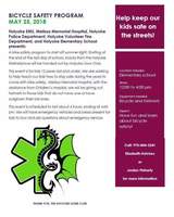 Bike Safety Program May 25