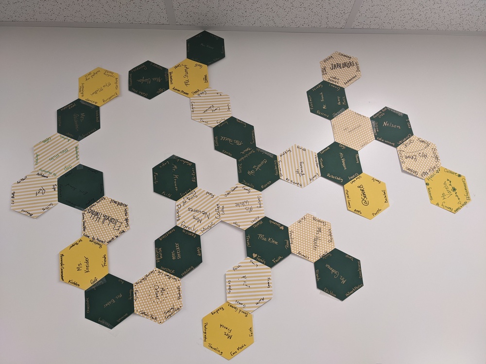 We are all connected hexagons