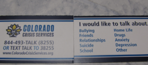 Bullying and Crisis Services at HHS