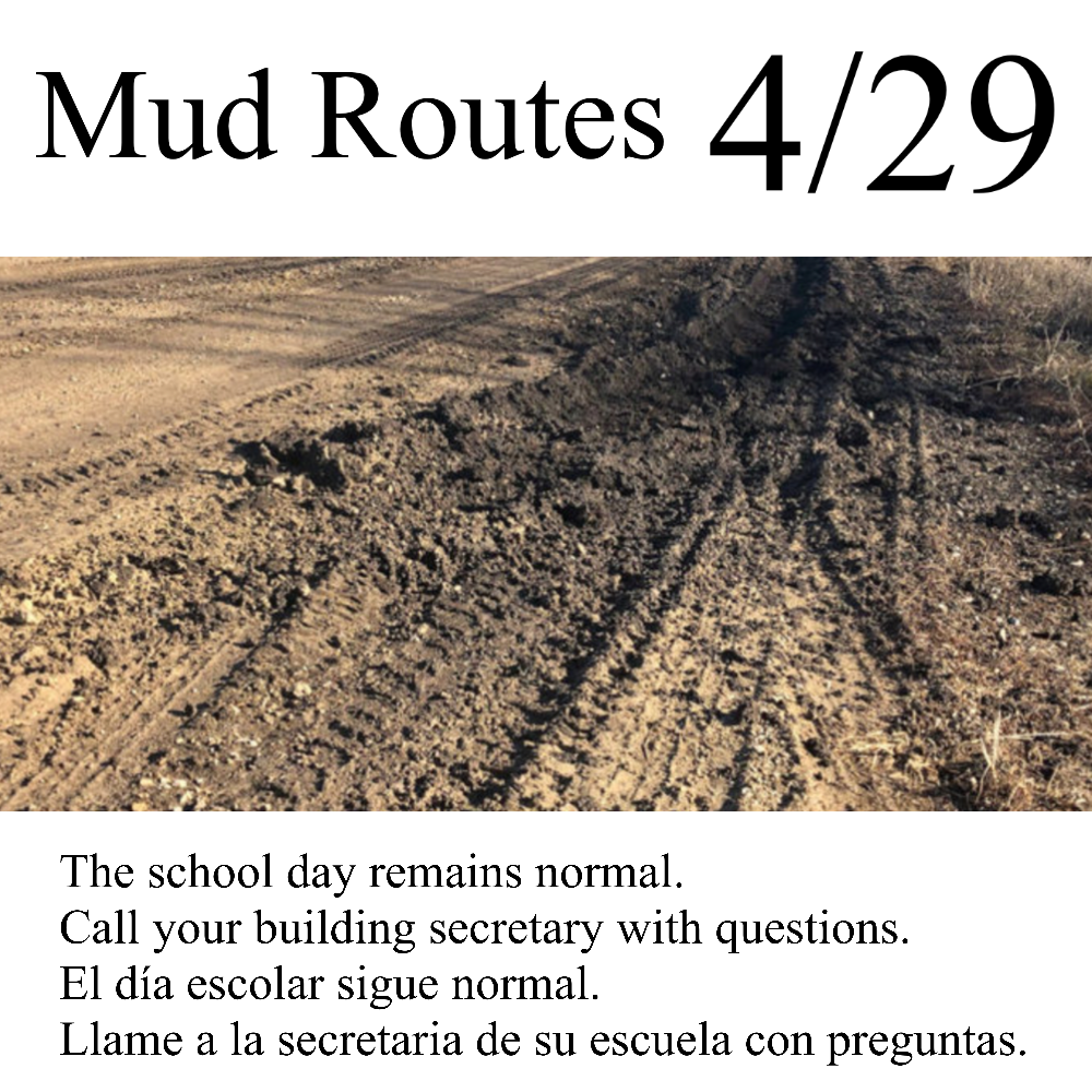 Mud Route Flyer