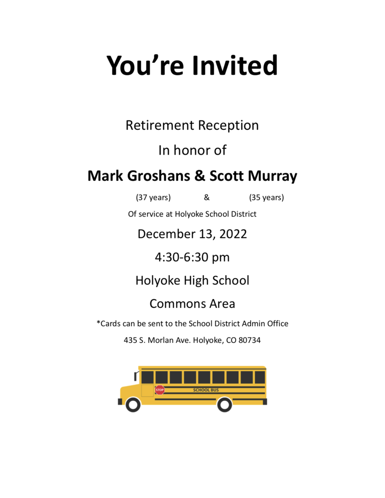Retirement invite